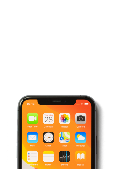 Zwarte iphone